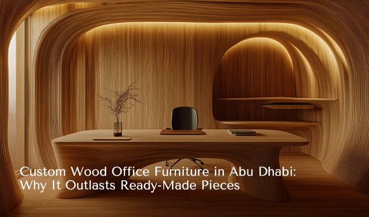 Custom Wood Office Furniture in Abu Dhabi: Why It Outlasts Ready-Made Pieces